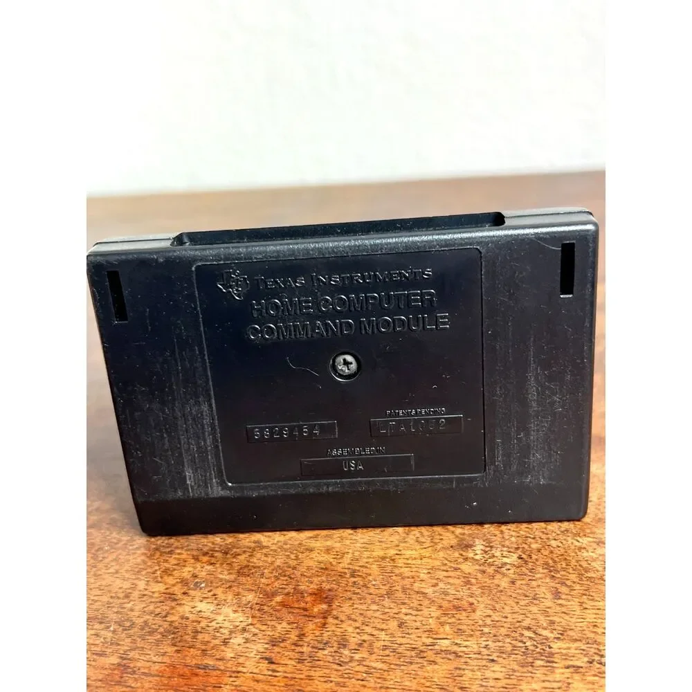 Blackjack Poker Game Texas Instruments Command Module TI-99/4A PHM3033 VTG 1980
